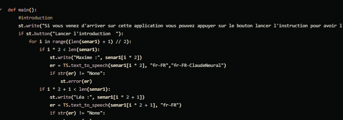 Sélection des langues